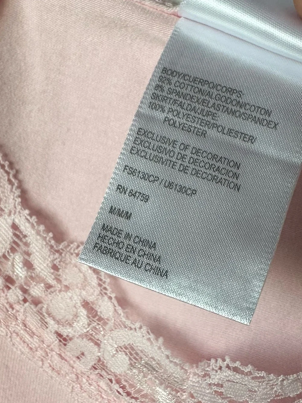 Capezio Future Star Girl’s Pink Ballet Dress Size M Leotard with Sheer Skirt NWT